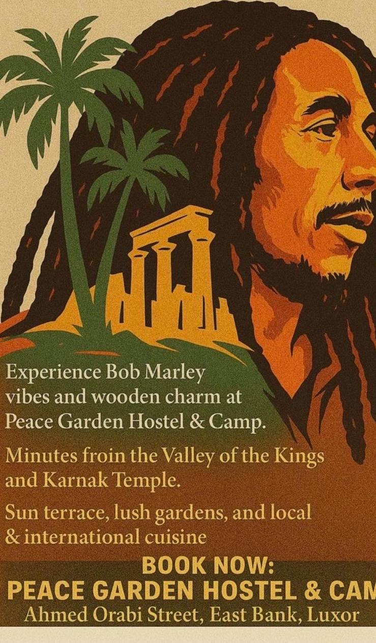Peace Garden Hostel & Camp Luxor Bagian luar foto